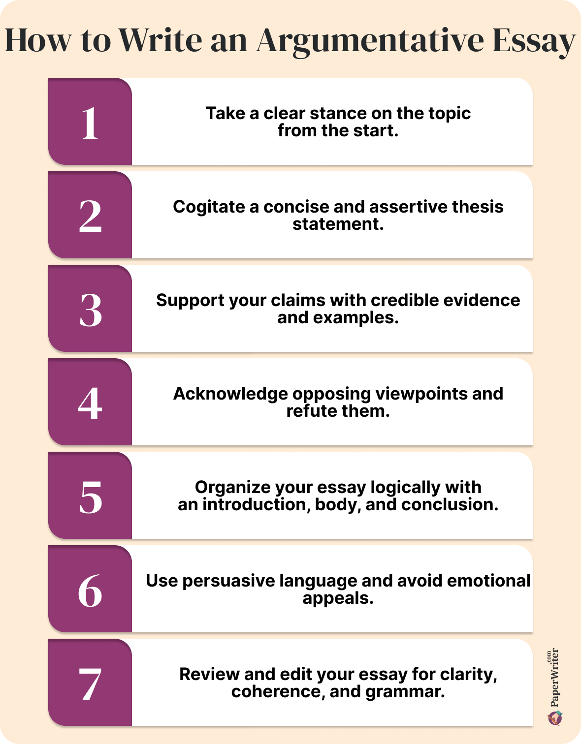 How to Write an Argumentative Essay