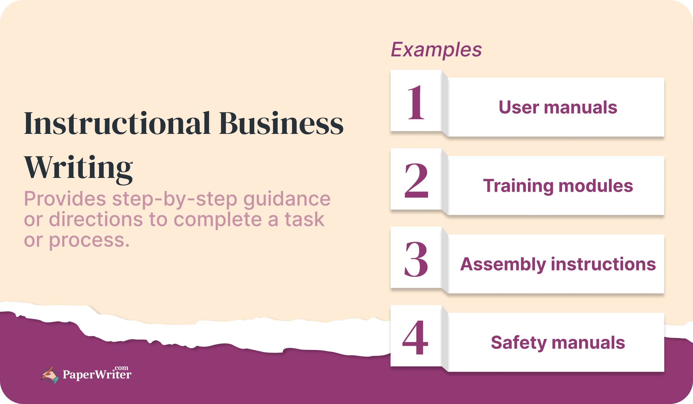 instructional business writing